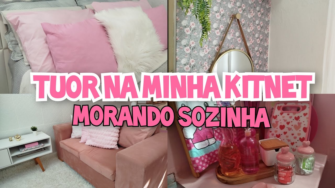 Tuor: Na minha  Kitnet  Morando sozinha/Rosy Alencar 💞