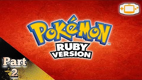 Pokemon Ruby Version | walkthrough just gameplay part 2 | (GBA Emulator)