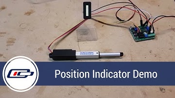 Linear Actuator Position Indicator Demo