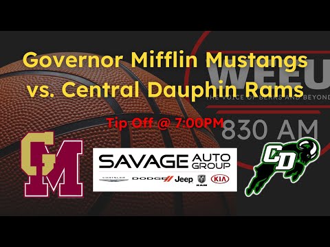 WEEU Sports Presents: Gov. Mifflin vs. Central Dauphin WEEU Sports Presents: Gov. Mifflin vs. Central Dauphin