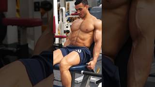 Leg Extensions - watch his full workout week in the link