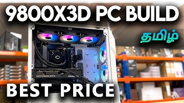 9800X3D AMD RYZEN 7 PC Build | Latest PC Build Video in Tamil #coimbatore #pcbuildtamil #bestprice