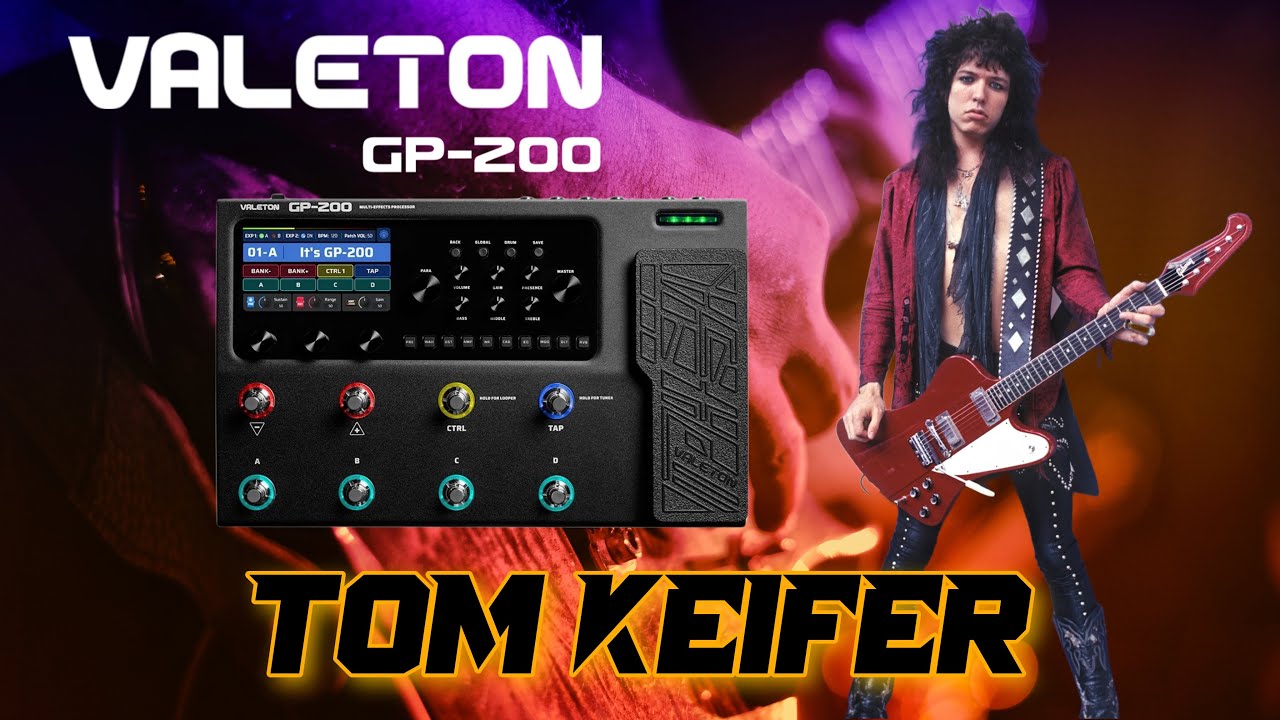 TOM KEIFER Preset VALETON GP 200 - GP 200 LT 😎 - YouTube