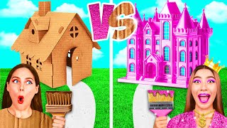 картинка: Домики Одного Цвета Бедная vs Богатая vs Ультра Богатая | Смешные Cитуации от Crazy DO