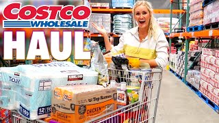 🚨 COSTCO HAUL PREPARING FOR A HURRICANE! ⛈ EMERGENCY FOOD PREPARATION ⚠️ PREPAREDNESS PREP SHOPPING