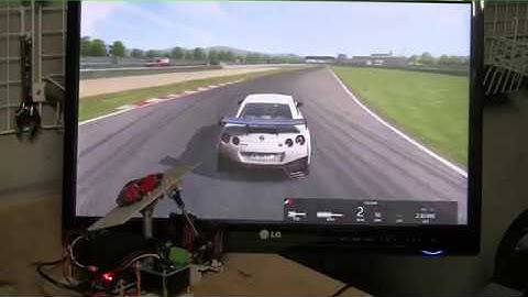 DIY 自作 Arduinoでmini racing simulator RIG レーシングシミュレーターを作ってみた