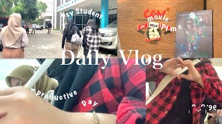 Daily Vlog🌷☀️ : productive day in 5th semester, movie time
