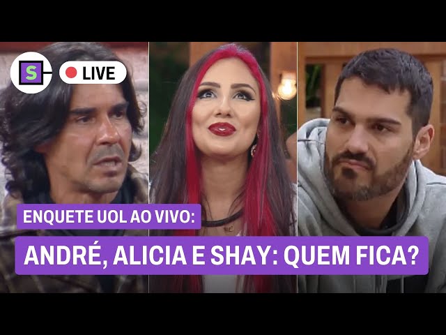 Enquete 'A Fazenda 15' – Quem fica: Alicia, André ou Shay? – Vote