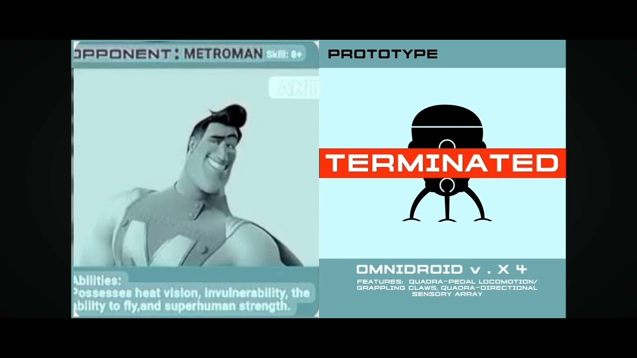 Metro man против омнидроидов