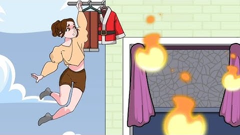 Annoying Tricky Puzzle Games - Level 1 Save the girl From the fire | Solution