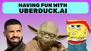 Text to speech AI. Having fun with uberduck.ai! #neuralnetwork #ai