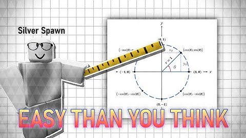 [ROBLOX STUDIO] math.sin() & math.cos() by Silver_Spawn