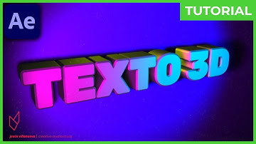 ¡Cómo crear TEXTOS en 3D! [SIN PLUG-IN] || Tutorial - After Effects
