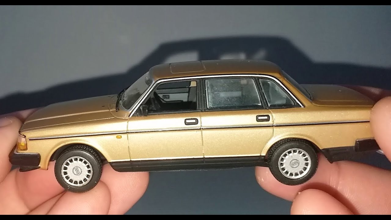 Diecast 1/43 scale Volvo 240 GL from Minichamps - YouTube