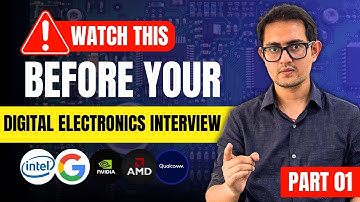 DIGITAL ELECTRONICS INTERVIEW QUESTIONS Part-1 | Download VLSI FOR ALL App | Best VLSI Training