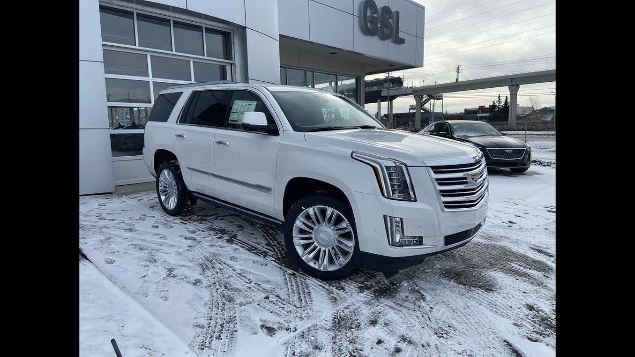 2020 Cadillac Escalade Platinum Review Gsl Gm City Calgary Youtube