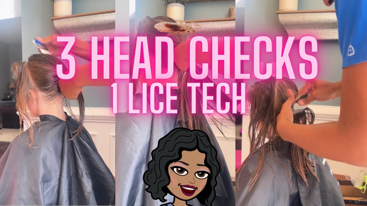 3 Head Checks, 1 Lice Tech l Lice Removal Service staceythelouselady 