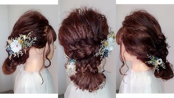 Tóc cô dâu đẹp P23 - tóc bới, tóc tết, tóc xõa, tóc dợn sóng, tóc lệch vai...