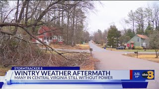 Información Parts of Chesterfield still in the dark following winter storm Actualización