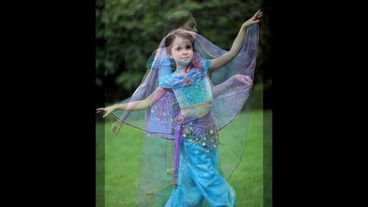 Childrens Couture Princess Costume - Jasmine Princess from Ella Dynae Designs