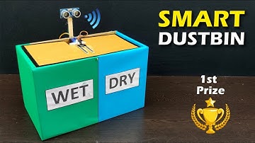 How To Make Wet and Dry Waste Management Project|| Smart Dustbin 