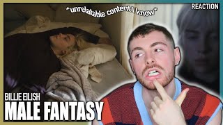 happy person reacts to Male Fantasy (Music Video) ~ billie eilish reaction ~