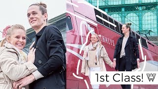 1st Class Germany Train Travel Thalys Review 🍻 (A day in Dusseldorf!)