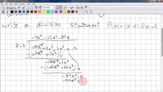 PreCalc 12 Polynomial Long Division