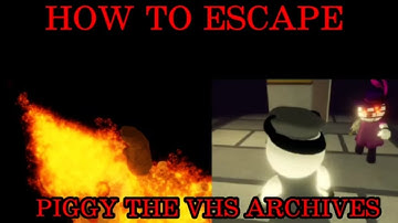 HOW TO ESCAPE "REFINERY REVENGE" AND "SEWERS ESCAPE" IN PIGGY: THE VHS ARCHIVES
