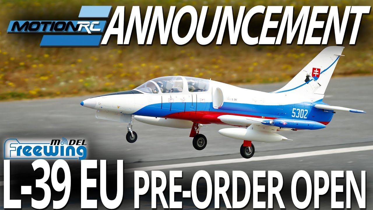 Freewing L-39 Albatros Motion RC EU Pre-Order is Open! - YouTube