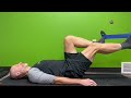 Exercise for Tight Hip Flexors: Banded Hip Flexion Isometric