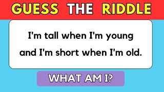 20 Riddles | Only A GENIUS Knows
