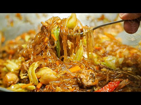 Sotanghon Guisado Recipe 🍜🐔🥕 (Sauteed Vermicelli Noodles)