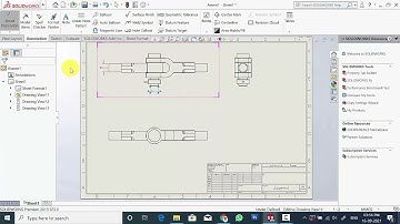 How to create drawing from assembly in Solidworks? | Solidworks tutorials for beginners