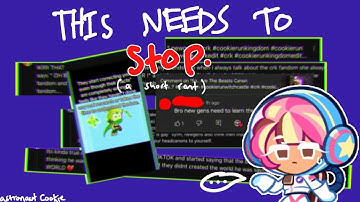 The Cookie Run Fandom’s Obsession with Hating “New gens” | a quick rant