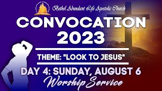 Convocation 2023  - Sun, Aug 6 (Worship Service)