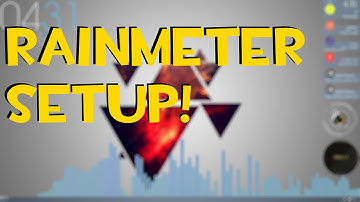 rainmeter setup video