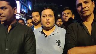 Cine Dancers Association Dancers Protest Against Corruption Sajal Kumar Ray Sr Cda Member