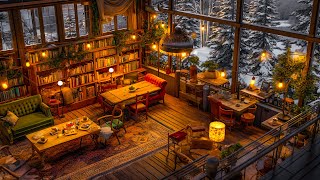 Relaxing Jazz Music for Work ☕ Cozy Winter Coffee Shop Ambience & Smooth Jazz Instrumental Music