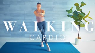 Walking Workout at Home for Beginners \& Seniors \/\/ 30 Minute \& 3000 Steps!