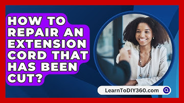 How To Repair An Extension Cord That Has Been Cut? - LearnToDIY360.com