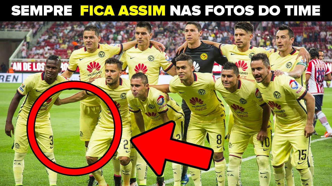 O Triste Motivo do Porque Esse Jogador Sempre faz essa Pose nas Fotos do Time