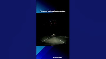 Penting tu lampu belakang.