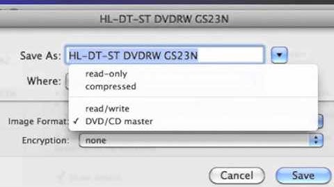 Burning DVD using Disk Utility on Mac