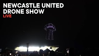 Newcastle United Drone Show Live