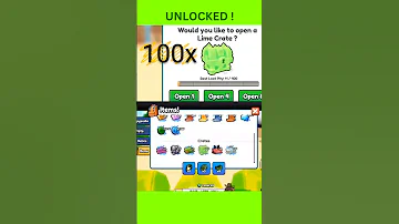 100 LIME CRATE New Secret Capybara UNLOCKED CAPYBARA EVOLUTION Roblox 