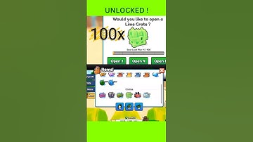 100 LIME CRATE ! New Secret Capybara UNLOCKED | CAPYBARA EVOLUTION #roblox