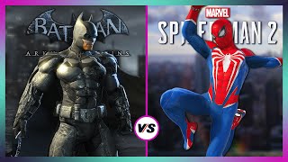 Marvel's Spider-Man 2 vs Batman Arkham Origins - Gameplay Physics and Details Comparison
