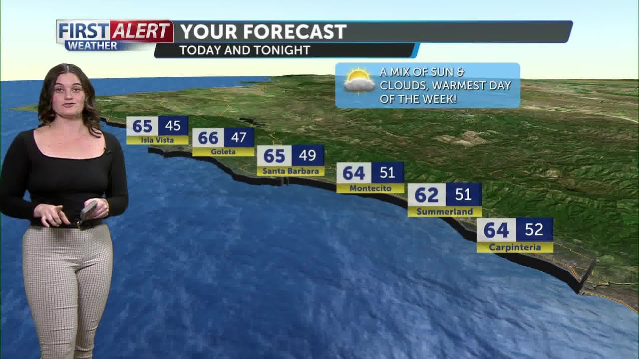 A calm & dry Thursday, tracking strong storms this weekend - YouTube