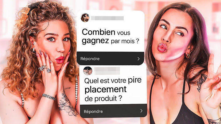 ON REPOND À VOS QUESTIONS feat. OCEANE ! (ça dit les bails...)